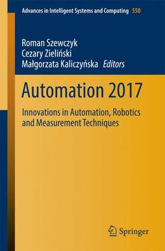 Couverture de l’ouvrage Automation 2017