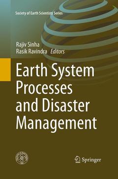 Couverture de l’ouvrage Earth System Processes and Disaster Management