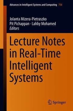 Couverture de l’ouvrage Lecture Notes in Real-Time Intelligent Systems