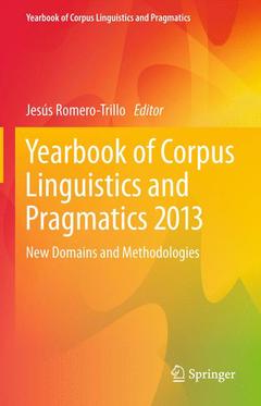 Couverture de l’ouvrage Yearbook of Corpus Linguistics and Pragmatics 2013