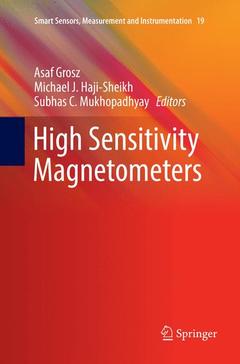 Couverture de l’ouvrage High Sensitivity Magnetometers