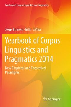 Couverture de l’ouvrage Yearbook of Corpus Linguistics and Pragmatics 2014