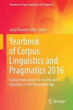Couverture de l’ouvrage Yearbook of Corpus Linguistics and Pragmatics 2016