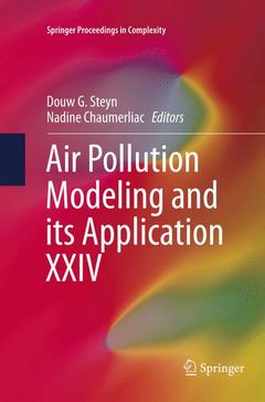 Cover of the book Air Pollution Modeling and its Application XXIV