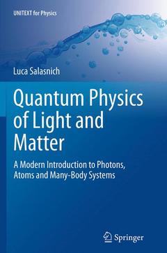 Cover of the book Quantum Physics of Light and Matter