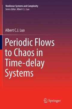 Couverture de l’ouvrage Periodic Flows to Chaos in Time-delay Systems