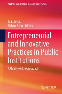 Cover of the book Entrepreneurial and Innovative Practices in Public Institutions