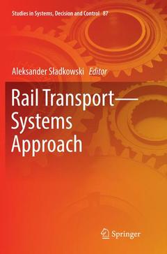 Couverture de l’ouvrage Rail Transport—Systems Approach