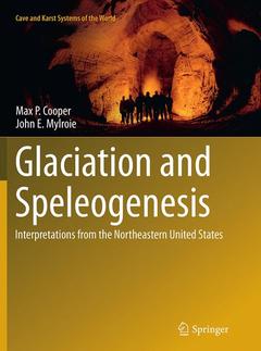 Cover of the book Glaciation and Speleogenesis