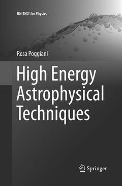 Couverture de l’ouvrage High Energy Astrophysical Techniques