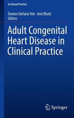 Couverture de l’ouvrage Adult Congenital Heart Disease in Clinical Practice