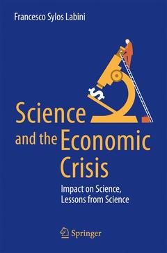 Couverture de l’ouvrage Science and the Economic Crisis