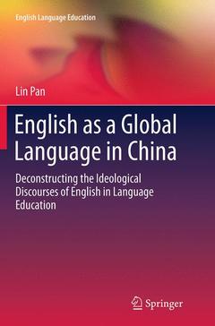 Couverture de l’ouvrage English as a Global Language in China