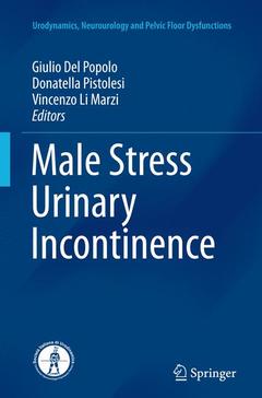 Couverture de l’ouvrage Male Stress Urinary Incontinence