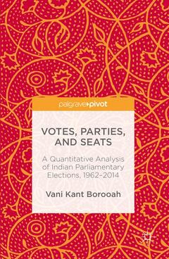 Couverture de l’ouvrage Votes, Parties, and Seats