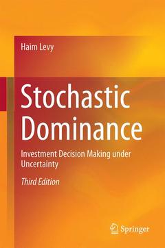 Cover of the book Stochastic Dominance