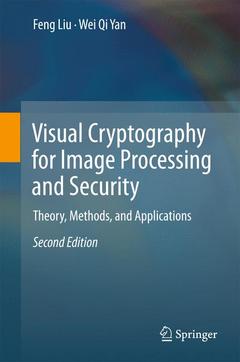 Cover of the book Visual Cryptography for Image Processing and Security