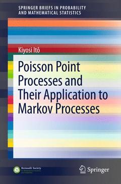 Couverture de l’ouvrage Poisson Point Processes and Their Application to Markov Processes