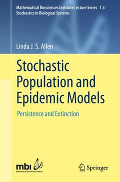 Cover of the book Stochastic Population and Epidemic Models
