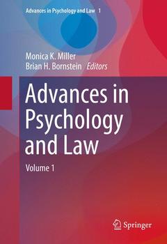 Couverture de l’ouvrage Advances in Psychology and Law