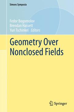 Couverture de l’ouvrage Geometry Over Nonclosed Fields