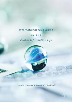 Couverture de l’ouvrage International Tax Evasion in the Global Information Age
