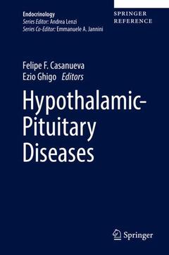 Couverture de l’ouvrage Hypothalamic-Pituitary Diseases