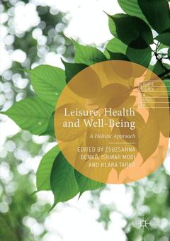 Couverture de l’ouvrage Leisure, Health and Well-Being
