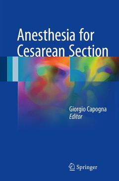 Couverture de l’ouvrage Anesthesia for Cesarean Section