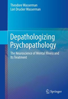 Couverture de l’ouvrage Depathologizing Psychopathology