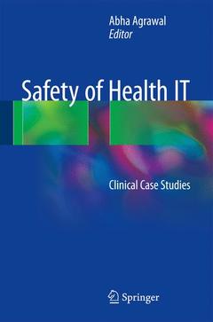 Couverture de l’ouvrage Safety of Health IT
