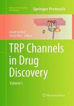 Couverture de l’ouvrage TRP Channels in Drug Discovery