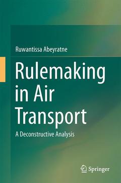 Couverture de l’ouvrage Rulemaking in Air Transport