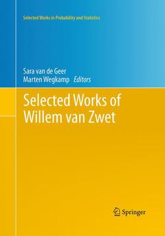 Couverture de l’ouvrage Selected Works of Willem van Zwet