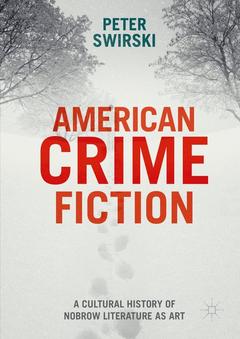 Couverture de l’ouvrage American Crime Fiction