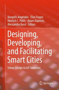Couverture de l’ouvrage Designing, Developing, and Facilitating Smart Cities