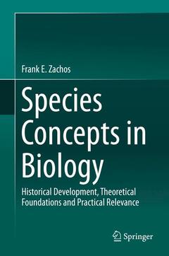 Couverture de l’ouvrage Species Concepts in Biology