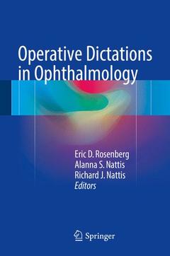 Couverture de l’ouvrage Operative Dictations in Ophthalmology