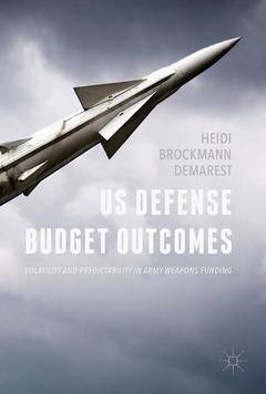 Cover of the book US Defense Budget Outcomes