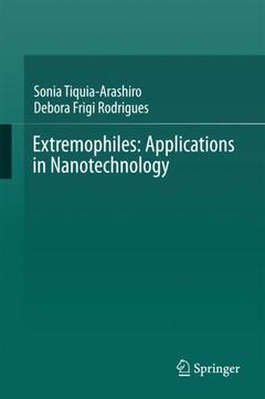 Couverture de l’ouvrage Extremophiles: Applications in Nanotechnology