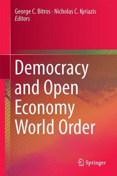 Couverture de l’ouvrage Democracy and an Open-Economy World Order
