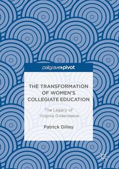 Couverture de l’ouvrage The Transformation of Women's Collegiate Education 