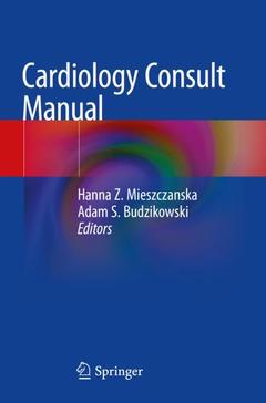 Couverture de l’ouvrage Cardiology Consult Manual