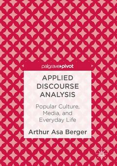Couverture de l’ouvrage Applied Discourse Analysis