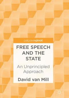 Cover of the book Free Speech and the State