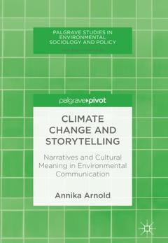 Couverture de l’ouvrage Climate Change and Storytelling