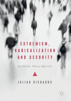 Couverture de l’ouvrage Extremism, Radicalization and Security