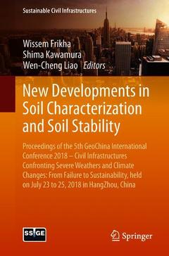 Cover of the book New Developments in Soil Characterization and Soil Stability