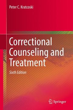 Cover of the book Correctional Counseling and Treatment