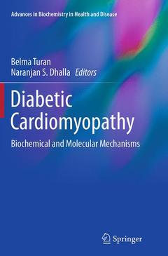 Couverture de l’ouvrage Diabetic Cardiomyopathy